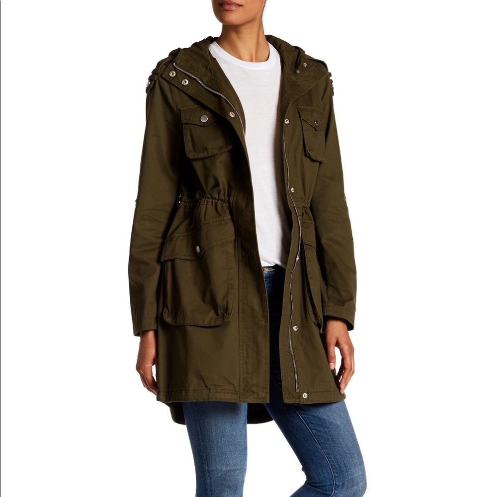BCBGeneration Army Green Anorak